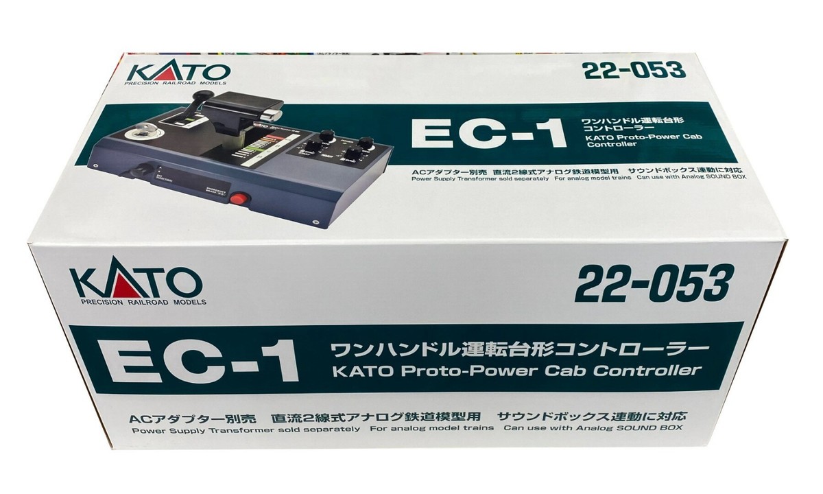 KATO EC-1 鉄道模型コントローラー 22-053 KATO 22-053 EC-1 One Handle Train Controller N/HO Compatible Japan