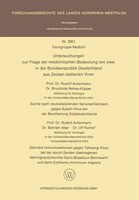Rudolf Ackermann (U. A.) | Untersuchungen Zur Frage Der Medizinischen...