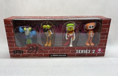 SFBI Minis x Mark Bode Series 2 Designer Vinyl Figure Set 4 Pack Poplife New NIB