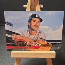 Topps 1993 Stadium Club Don Mattingly #557 New York Yankees MLB Baseball Card