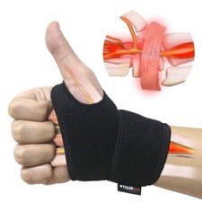Wrist Brace for Carpal Tunnel, Comfortable and Adjustable Wrist Support Brace...