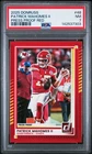 2025 PANINI DONRUSS PRESS PROOF RED #48 PATRICK MAHOMES II PSA 7
