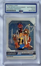 Shai Gilgeous Alexander Signed 2024-25 Panini Instant Finals MVP #5 PSA/DNA