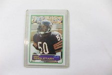1984 Topps Football Mike Singletary Rookie Card #38 . rookie card picture
