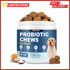 Probiotics for Dogs, Dog Probiotics Chews for Digestive Health Gut Health, ...