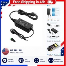 ALITOVE 12V 5A Power Supply Adapter 60W AC 100-240V to DC 5.5x2.5mm for LED