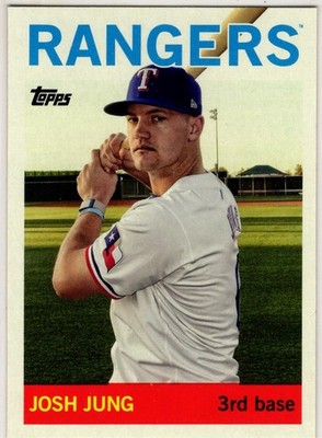2025 Topps Baseball Josh Jung No. 23 Texas Rangers