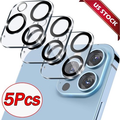 For iPhone 15 14 13 12 11 Pro Max Tempered Glass Camera Lens Cover Protector Lot