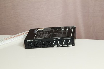 shure p4m Individueller Monitormischer mit vier Kanälen MADE IN USA -gebraucht-
