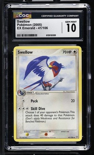 Swellow graded CGC 10 for sale on eBay