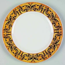 Lynn's China Valetta Black Salad Plate 2263792