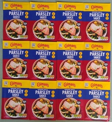 Colman's Parsley Sauce Packet Mix 20g 12-Pack Exp 08/2026