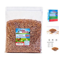 Versatile 5lb Mealworms: High-Protein Food for Ducks, Birds, and Reptiles
