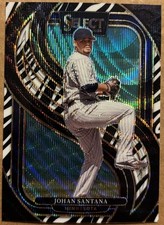 2025 Panini Select -  Johan Santana Zebra SSP Case Hit