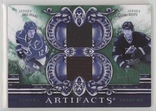 2010 Upper Deck Artifacts Emerald 26/35 Eric Staal Tuomo Ruutu #TT2-CANES 15ok