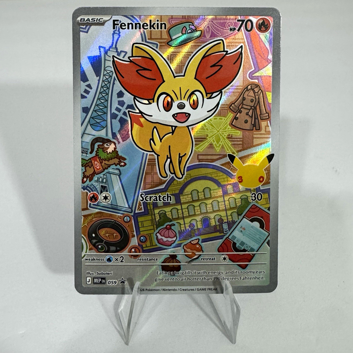 FENNEKIN 059 Pokemon TCG First Partner Series 3 ME Promo English 2026