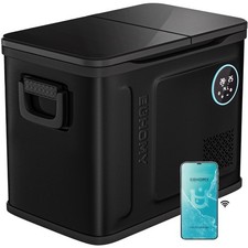 12 Volt Refrigerator, 48QT Dual Zone Electric Cooler APP Control, Car Refrige...