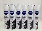 Nivea Black & White Invisible Original Anti-Perspirant Spray 150ml 6 Pack Sealed