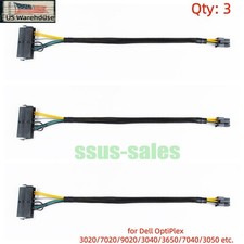 X3 ATX Power Adapter Cable 24-Pin to 6-Pin for Dell Machines 3020/7020/3050 30cm