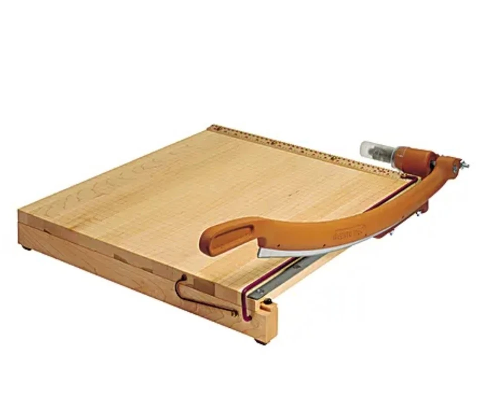 Recortadora de Papel, Cortadora de Papel Guillotina, Longitud de Corte 24", Capacidad 15 Hojas, Cl... Foto 3 de 4