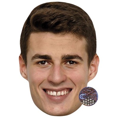 Kepa Arrizabalaga Celebrity Mask, Flat Card Face, Fancy Dress Mask