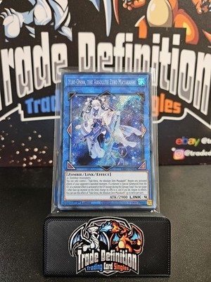 RA05-DE057 Yuki-Onna, die Absolute Null Mayakashi Secret Rare 1. Auflage YuGiOh