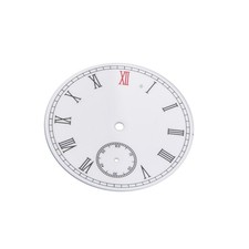 38.9mm Watch Dial Wristwatch Plate Second @6 Fit Hand Winding 6497,6498 Movement