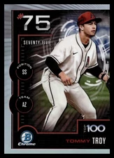 2025 Topps Bowman Scouts’ Top 100 BTP-75 Tommy Troy, Arizona Diamondbacks