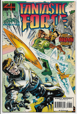 Fantastic Force #8 Marvel Comics Brevoort Kanterovich Bastianoni Cabrera 1995 FN