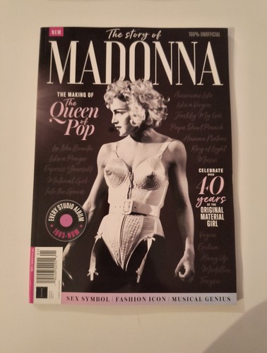 THE STORY OF MADONNA 40 YEARS OF THE MATERIAL GIRL 2024 FUTURE Magazine NEW