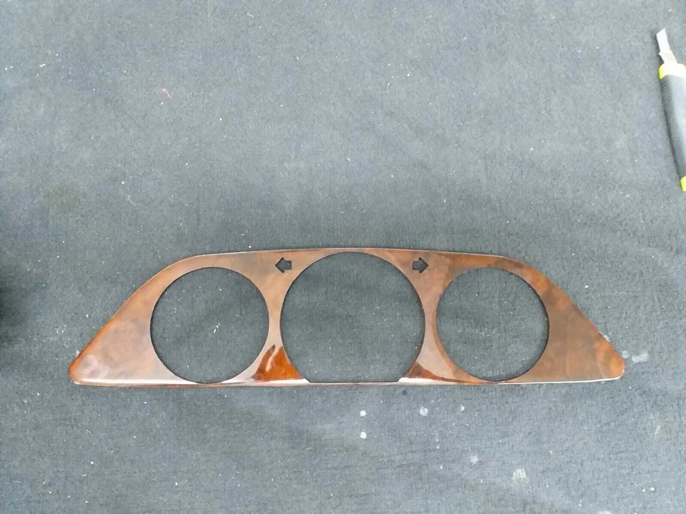 Cubierta velocímetro apta para W126 Mercedes Benz diseño nogal clase S 500SEL 560SEL Foto 3 de 4