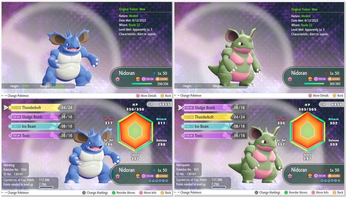 Pokemon Let's Go Shiny Blastoise 6IV-AV Trained