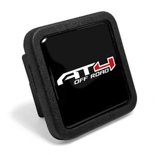 GMC AT4 Black Rubber Heavy-Duty 2" Tow Hitch Cover