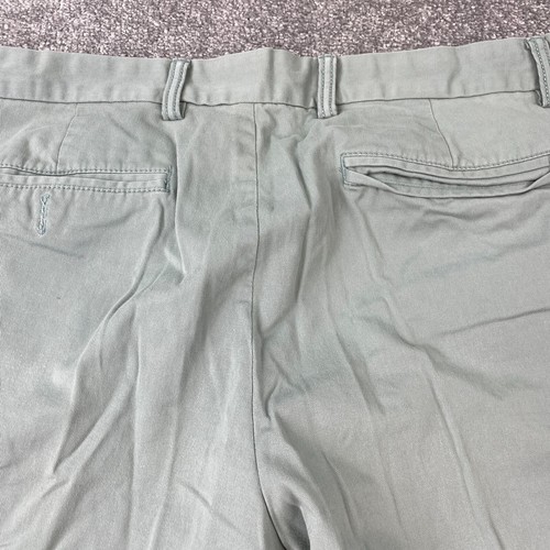 Old Navy Ultimate Slim Straight Chino Pants Men's Size 36X32 Greenish Blue - Picture 6 of 13