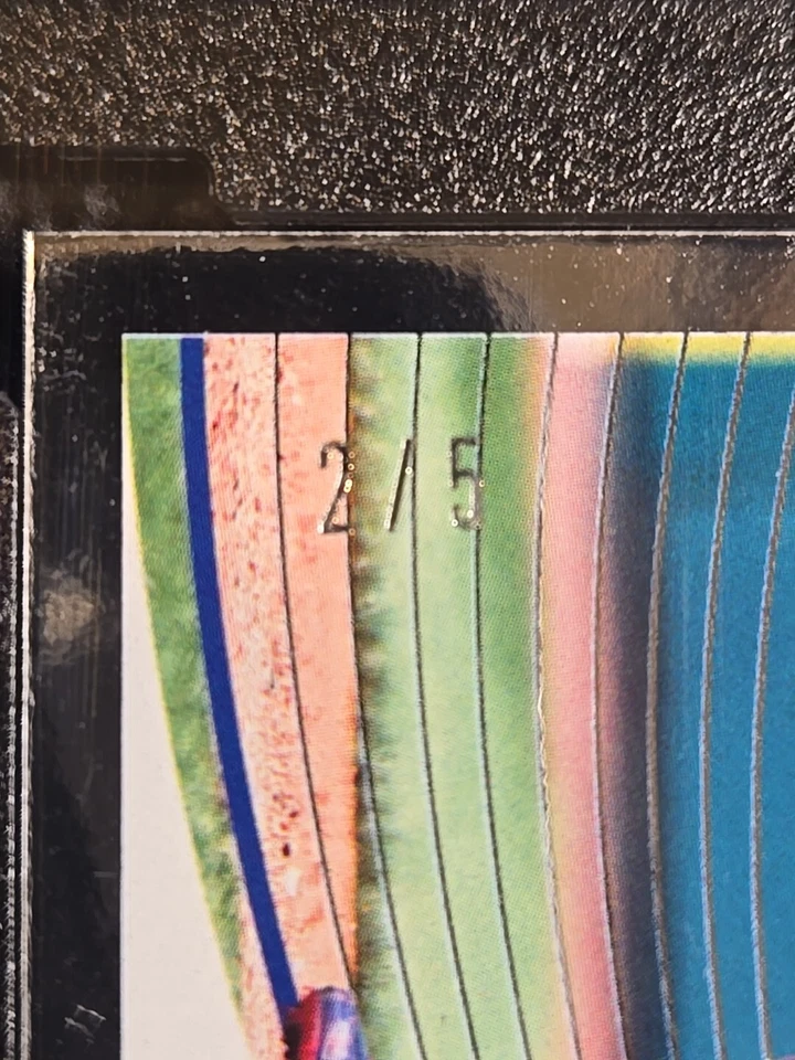 Adrian Beltre 2018 *2/5* SGC 9 MT Donruss #182 prueba de prensa ~1stB Foto 3 de 4