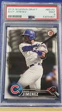 Eloy Jimenez - 2016 Bowman Draft Paper Base   PSA 9  
