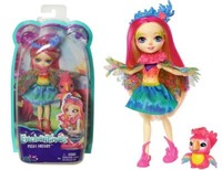 Enchantimals Peeki Parrot Doll And Pet FNH22