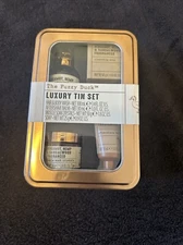 Brand New Men’s Hair And Body Set- The Fuzzy Duck - Luxury Tin Body Care Shave