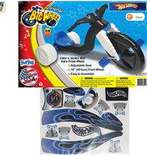 The Original Big Wheel Trike Black/White Limited Edition for Boys 16" w/Gray Hot