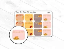 2408~~Thankful Boxes Planner Stickers