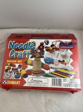 NEEDLE CRAFT DELUXE SET AGES 7  7599 made in Israel New with Box 