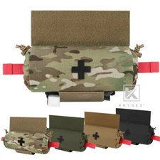 KRYDEX Roll Up IFAK Drop Pouch Med EMT First Aid Pack fo Plate carrier Chest Rig