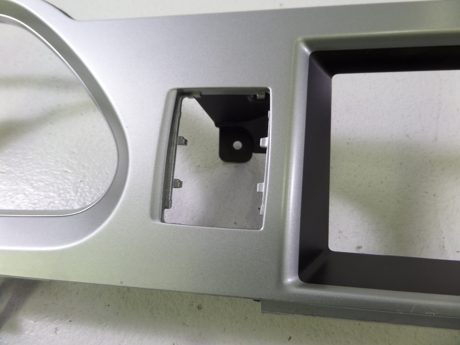 0911 Audi A6 C6 Instrument Cluster Bezel Trim Surround Silver Flex Metallic OEM eBay