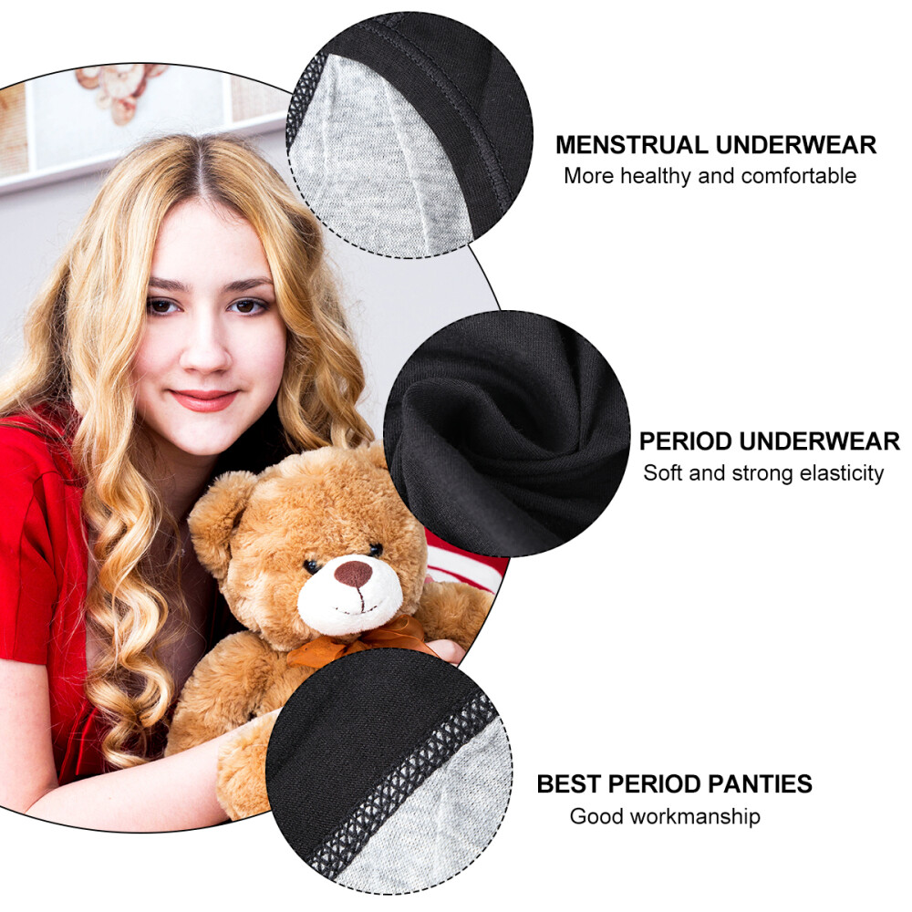 2 Count Physiological Underwear Best Period Panties Leakproof eBay