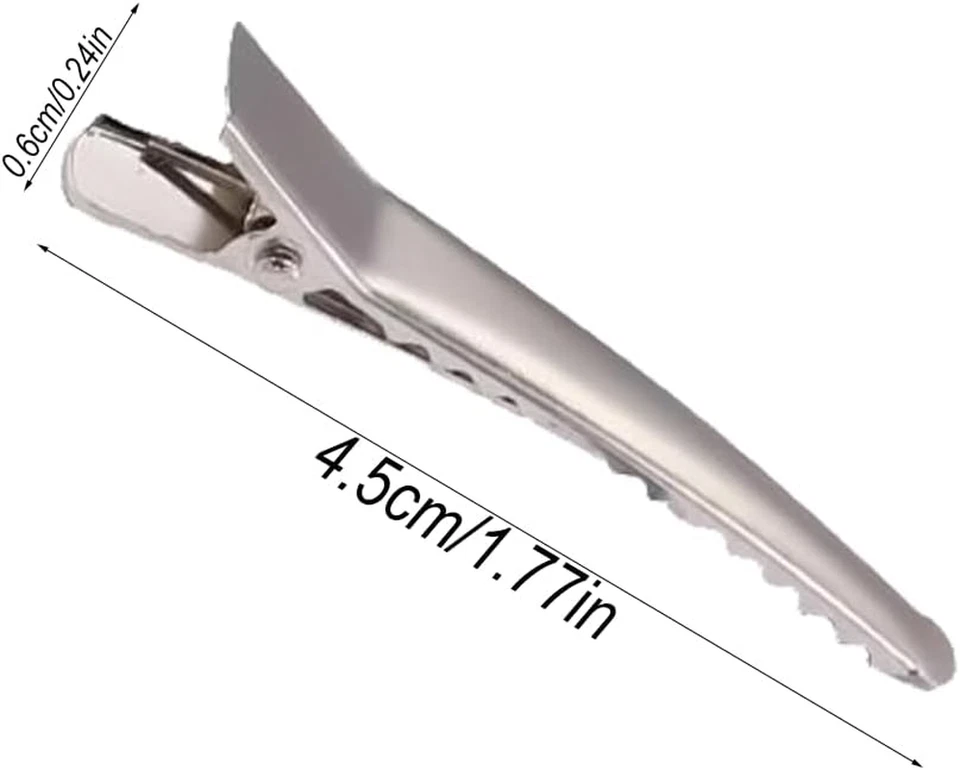 Fermagli per Capelli, 10 Pezzi Clip per Capelli Di Metallo, Mollette per Capelli - Immagine 2 di 4