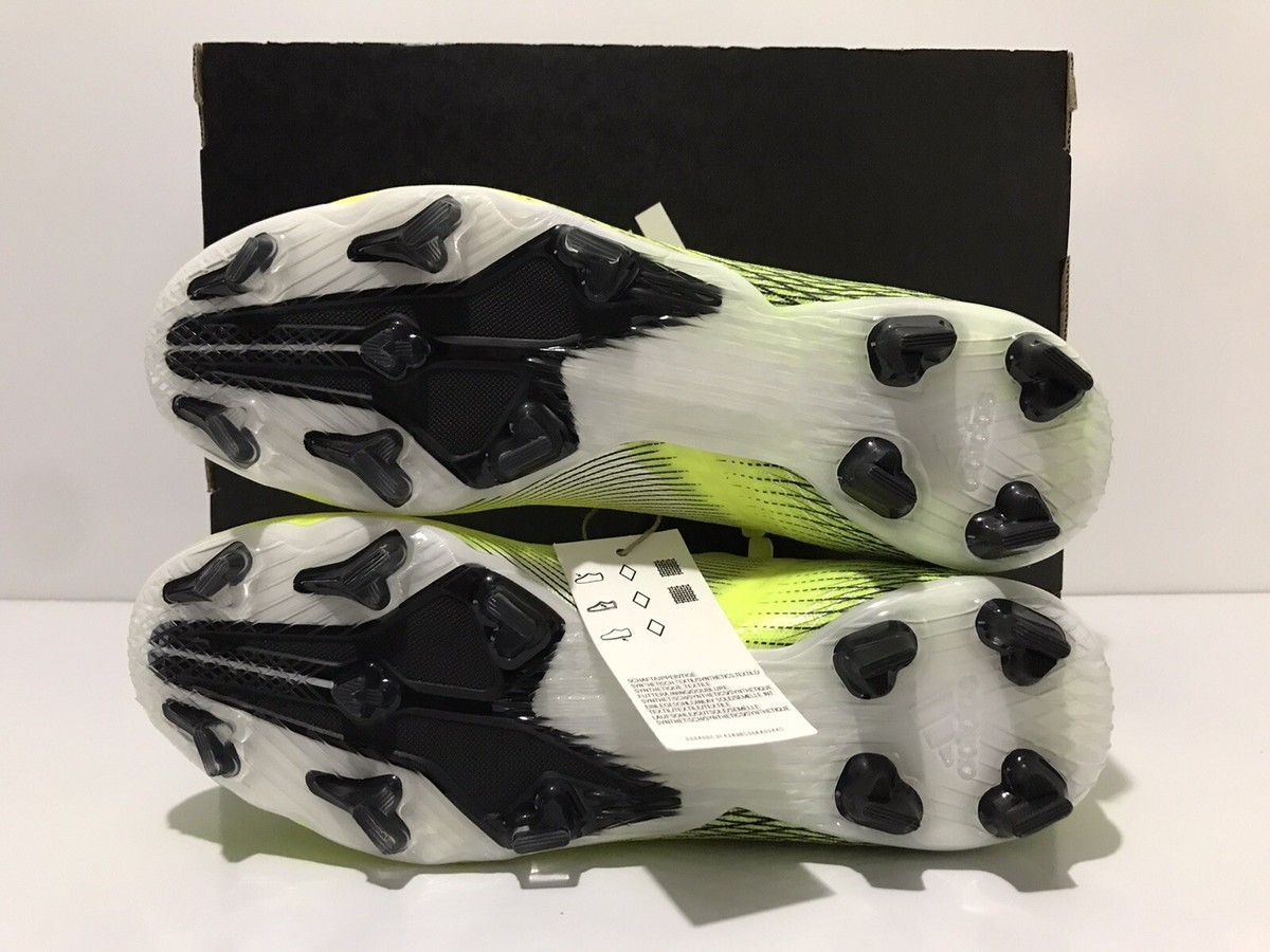 X Ghosted ＋ FG Adidas X Ghosted.2 FG Soccer Cleats Volt/Blk FW6958 Sz 10 | eBay