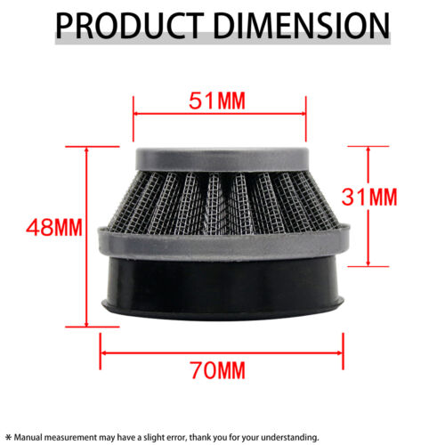 23-71CC Metal Air Filter Set for 1/5 HPI BAJA Losi 5ive T FG GoPed RedCat 5B - Picture 42 of 48