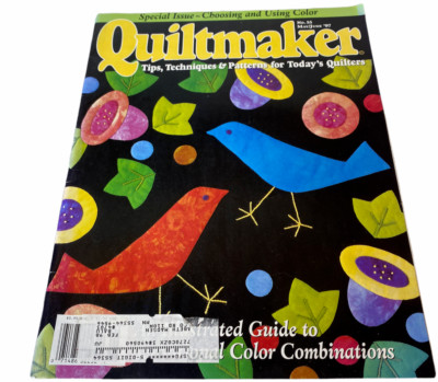 Quiltmaker May June 1997 Choosing and Using Color/Cabin Lilies/Echo