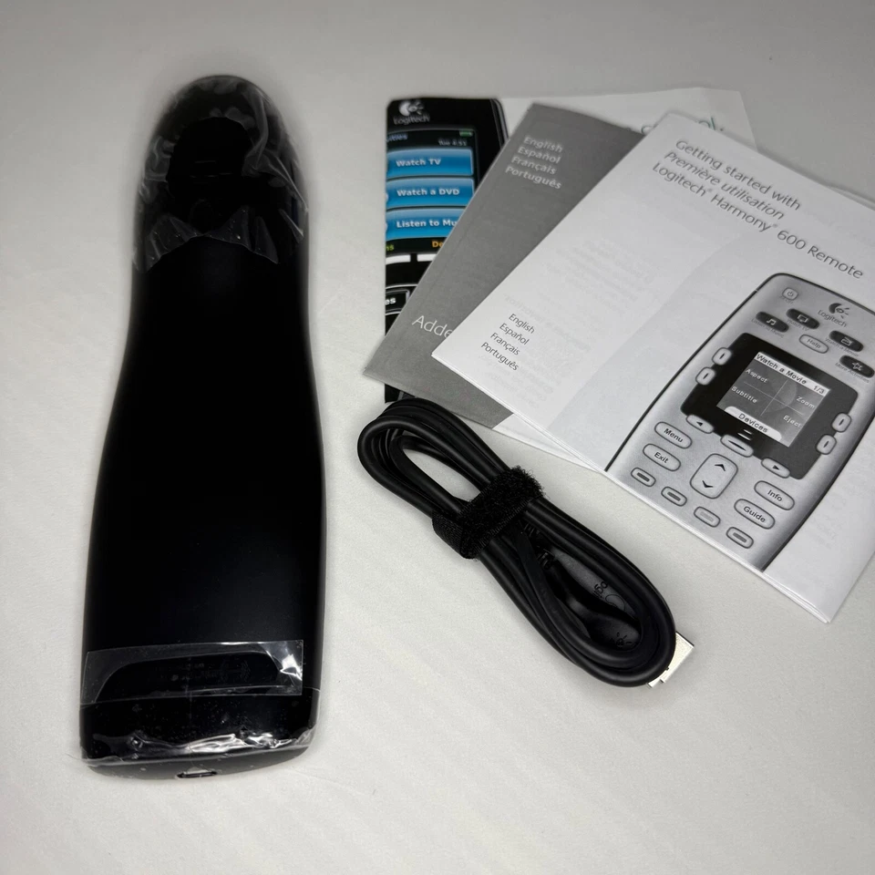 Logitech Harmony 600 Universal Advanced Programmable Remote Control NEW - Image 4 of 4