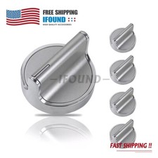 5 Pack New Whirlpool Oven Range Burner Knob WPW10594481 W10594481